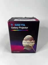 Rossetta Galaxy HJ-XKD08 White Black Star Projector Night Light For Bedroom