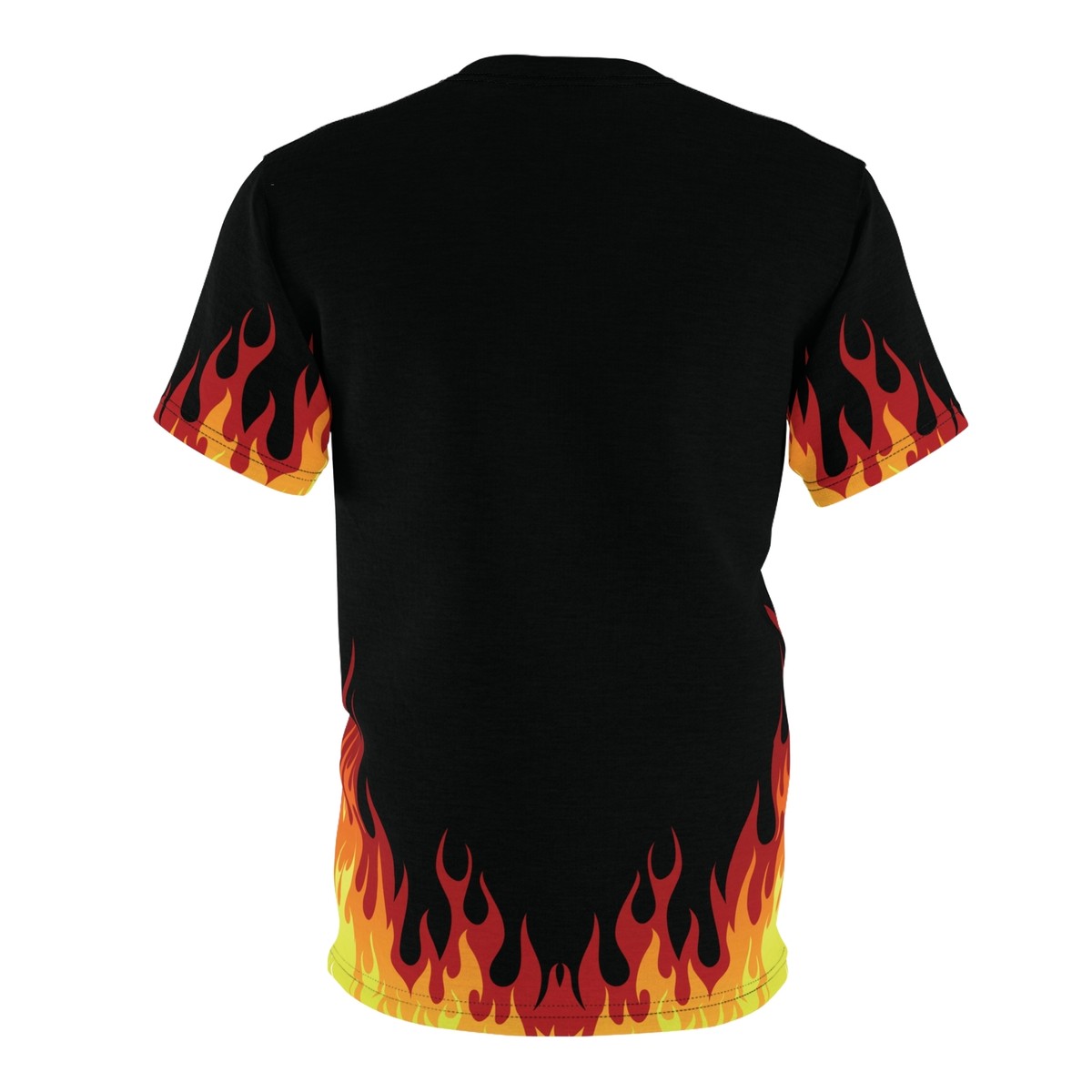Fire T-Shirt Flames T-Shirt Hot T-Shirt | eBay