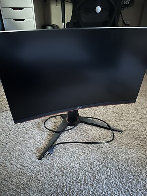 Monitor Aoc C24g1 Displayport Led Monitor Curved Gaming Aoc 24