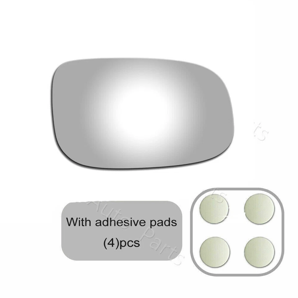 Espejo de vidrio para Volvo S60 2007 2008 2009 pasajero lado derecho convexo + adhesivo Foto 3 de 4