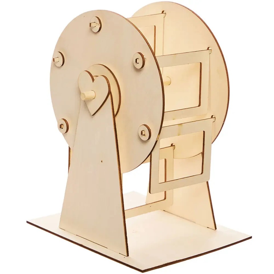 Ferris Wheel Wooden Photo Frame Kit Baker Ross Brand New eBay