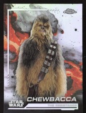 2024 Topps Chrome Star Wars 107 Chewbacca Refractor
