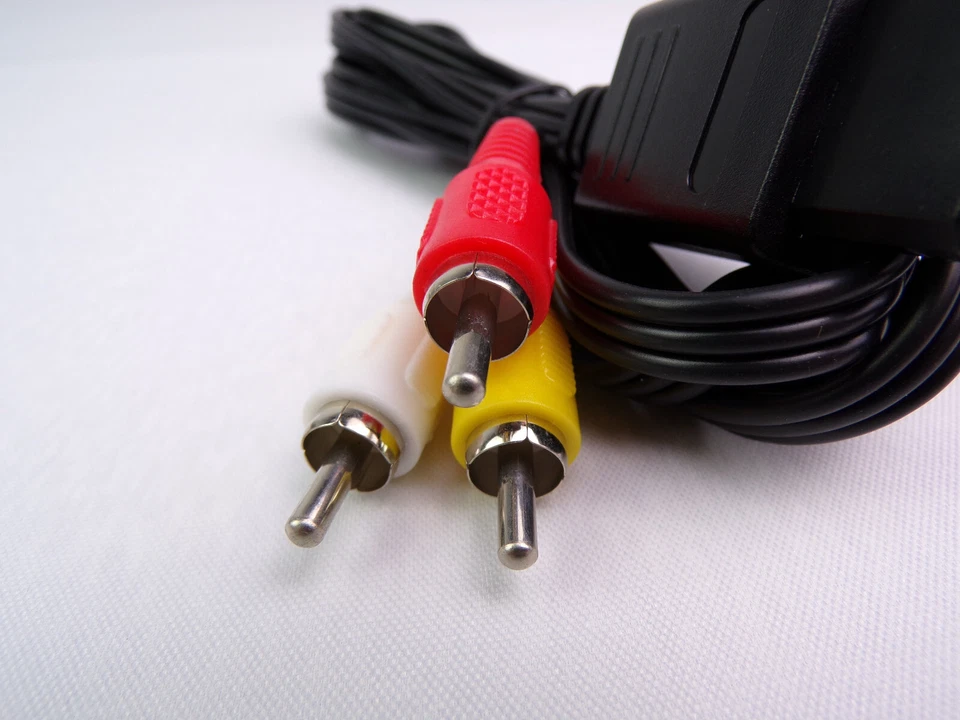 AC Adapter Power Cord + RCA AV Cable Bundle For SNES Super Nintendo Game System - Image 2 of 3