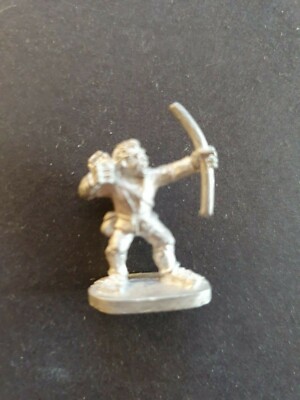 GRENADIER HALFLINGS HOBBIT MIT BOGEN 25mm METALLMARK COPPLESTONE OOP