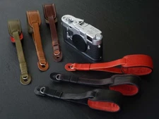LUIGI HANDY PADDED WRIST STRAP+RING for LEICA M2,3,4,6,7,9,10,SONY,FUJI,NIKON+++