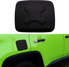 For Jeep Renegade 2015-21 Exterior Fuel Filler Cap Aluminum Door Gas Tank Cover