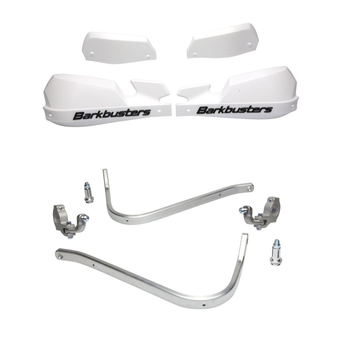 Barkbuster VPS White Handguard Two Point Mount KTM 790 Adventure
