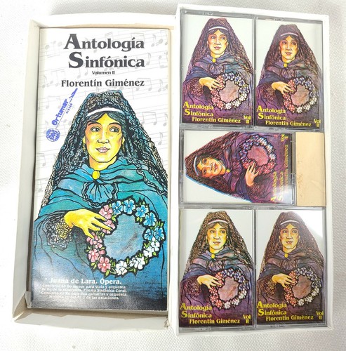Antologia Sinfonica Volumen II Florentin Gimenez 5 Cassette Box Set Symphony - Picture 2 of 5