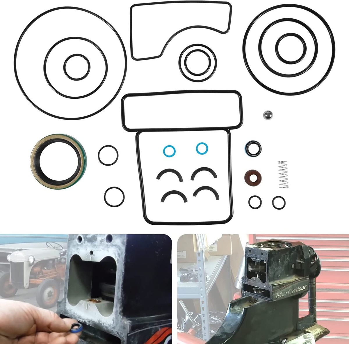 Upper Seal Kit for Mercruiser Bravo 1 2 & 3, X, XR, XZ Sterndrive