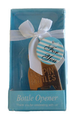 Blue Poppin Bottles Bottle Opener Baby Shower Favor Gift Baby Shower Gift Set