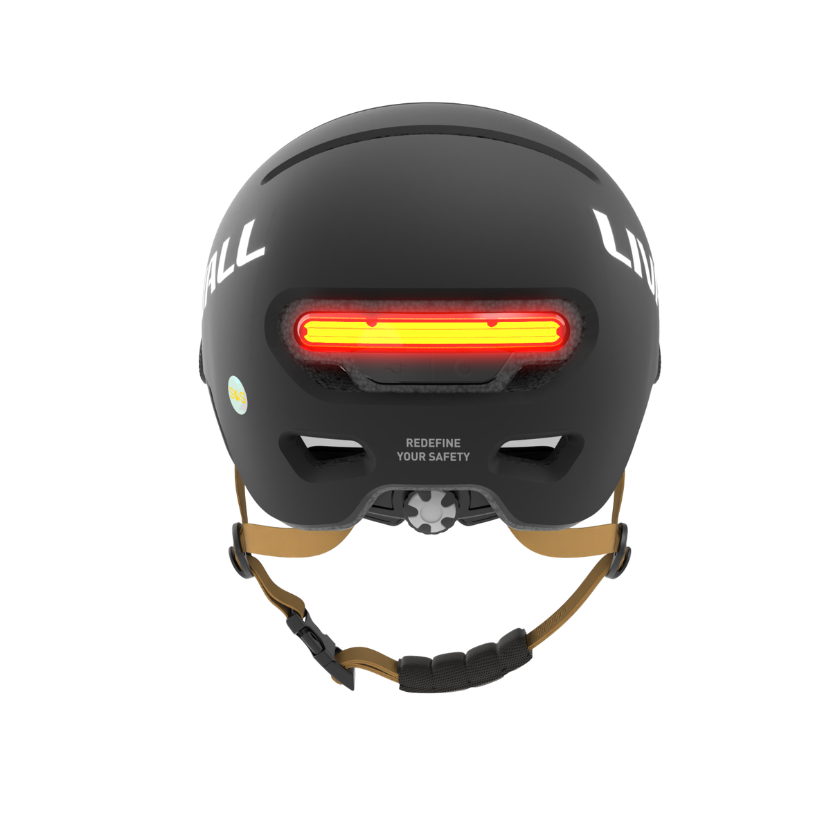 Livall L23 Gelber Fahrradhelm Mit