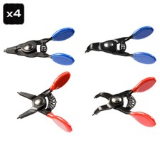 4tlg Mini Zangenset für Stellringe Sprengringzange Set Seegeringzange