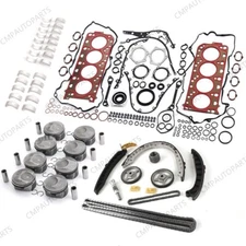 Engine Rebuild Piston Gasket Timing Kit For Porsche Panamera S 4S GTS 4.8L V8