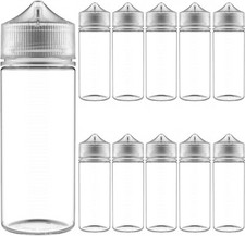 CHUBBY GORILLA 120ML V3 PET Liquid Containers BOTTLES CLEAR/NATURAL CAP