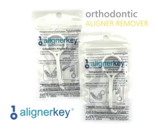 Clear Aligner Ortho Removal Tool for Invisalign by Aligner Key-Qty 2x AlignerKey