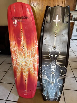 2004 2 Peace HYPERLITE TEMET +142.3  Pair Wakeboards