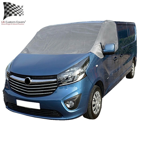 Renault Trafic Frostschutzfolie Deluxe Abdeckung (Ab 2014) Grau 251-image