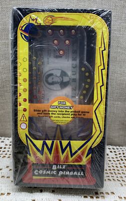 NEW BILZ COSMIC PINBALL FOR GIFT MONEY GAME ~ BY T.E BRANGS , INC.