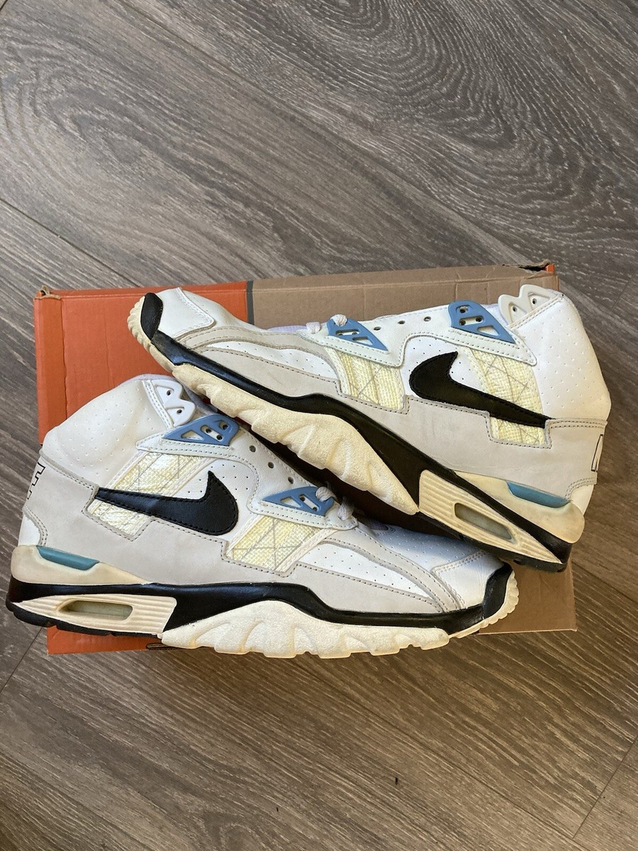 Nike Air Trainer SC High White/Black-Lt Zen Grey Allure Size  display picture 3