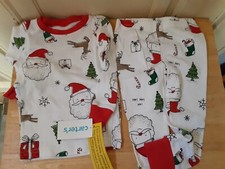 Christmas Boys Pajamas by Carter's Size 18 Months  NEW WITH TAGS