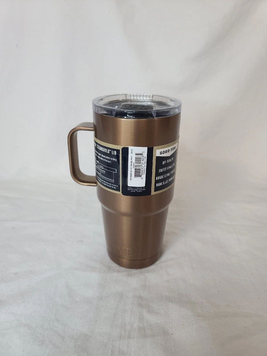 Yeti Rambler 20 Oz. Travel Mug With Stronghold Lid