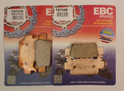 EBC FA704R R Series Sintered Disc Brake Pad – Gesinterte Bremsbeläge Für Motorrad & ATV