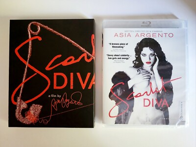 Scarlet Diva: Blu Ray w/ Slipcover New Mint Vinegar Syndrome US Ships in Box