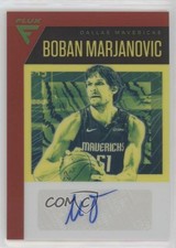 2019-20 Panini Chronicles Flux Auto Red Boban Marjanovic #FA-BOB Auto 03us