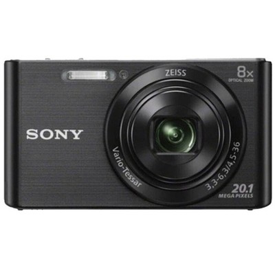 Sony Cyber-Shot DSC-W830 20,1 MP 8-fach-Zoom Kamerataste beschädigt Schwarz