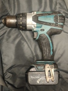 Makita DHP458 18V Akku-Bohrfutter ohne Schlüssel Kombi-Bohrschrauber