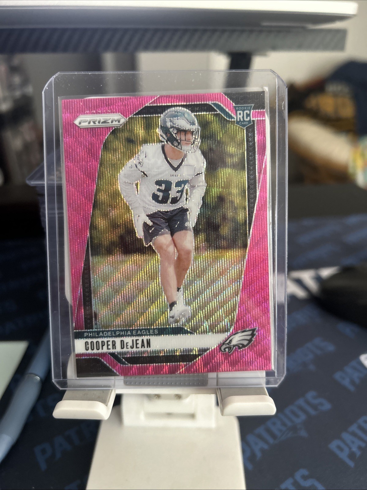 2024 Panini Prizm - Rookies Cooper DeJean #321 Pink Prizm (RC)