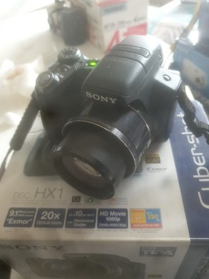 Sony Cyber-shot H DSC-HX1 9.0MP Digitalkamera - Schwarz
