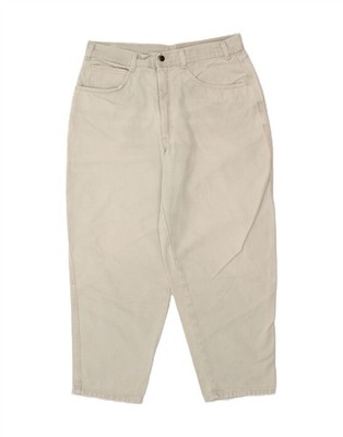 C&A Mens Tapered Casual Trousers W34 L28 Grey Cotton QX09