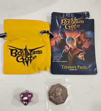 Baldur's Gate 3 BG3 Treasure Pack Minsc Boo Coin D20 Pouch Dungeons  Dragons