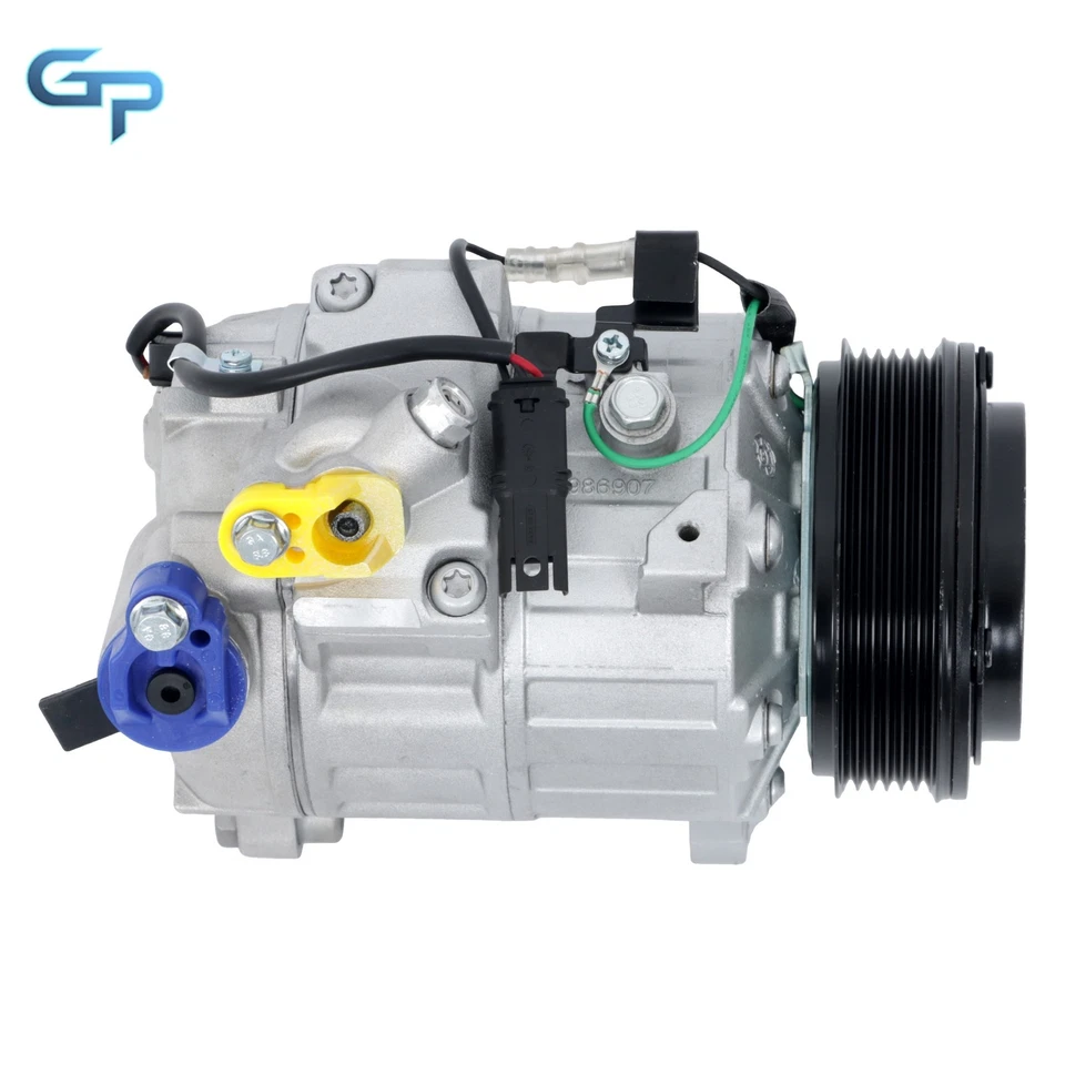 Compresor de aire acondicionado con embrague para BMW 228i 328i 428i 528i xDrive 535i GT xDrive 198364 Foto 3 de 4