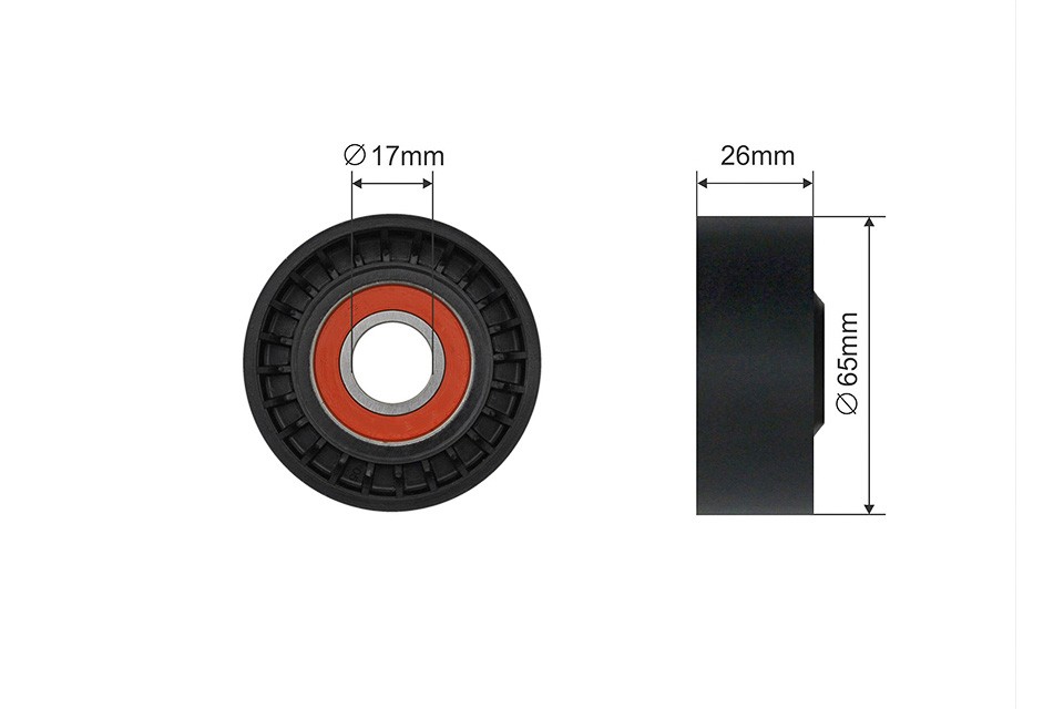 Fits NTY RNK-ME-065 MULTI-GROOVE BELT ROLLER   ⭐UK Stock⭐