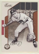 2003 Flair Greats Eddie Mathews #41 HOF 04eb