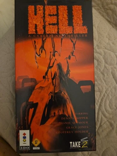 Hell: A Cyberpunk Thriller (3DO, 1994) In Big Box No Manual Tested Working