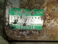 Démarreur Rover 2000