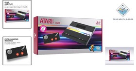 Retro Atari 7800+ Console with Wireless Controller & Crystal Quest - HDMI Ready