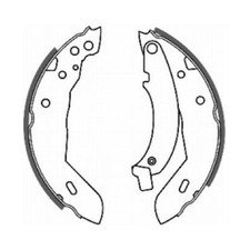Bremsbacken-Satz hinten für Renault 11 B/C37 18 134 135 19 1 B/C53 D53 | 295144