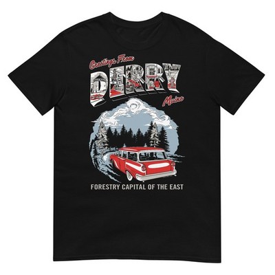 Welcome to Derry Greetings Tourist Horror TV Show T-Shirt
