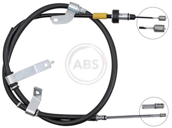 A.B.S. Bremsseil Seilzug Feststellbremse K10140 FüR Hyundai Accent 4 RB Crdi KIA-image