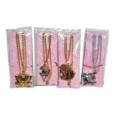 Sebon Sailor Moon Crystal Premium Necklace Lot Of 4 Kabaya 