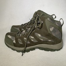 Columbia Crestwood Mid Camo Hiking Boots Mens Size 7 Wide NEW