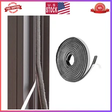 33FT Brush Weather Stripping - Weatherstripping for Sliding Windows/Glass Doors,