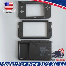 Top Bottom Middle Frame Housing Shell Case Battery Cover For New 3DS XL/ LL 3in1
