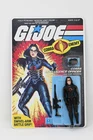 Vintage 1984 GI Joe Baroness Original Figure on Reproduction Card Recarded