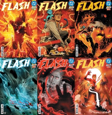 Absolute Flash (Issues #1 to #9 inc Variants, 2025-2026)