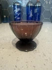 Hazel Atlas Newport Amethyst Purple Sherbert Ice Cream Bowl Depression Glass